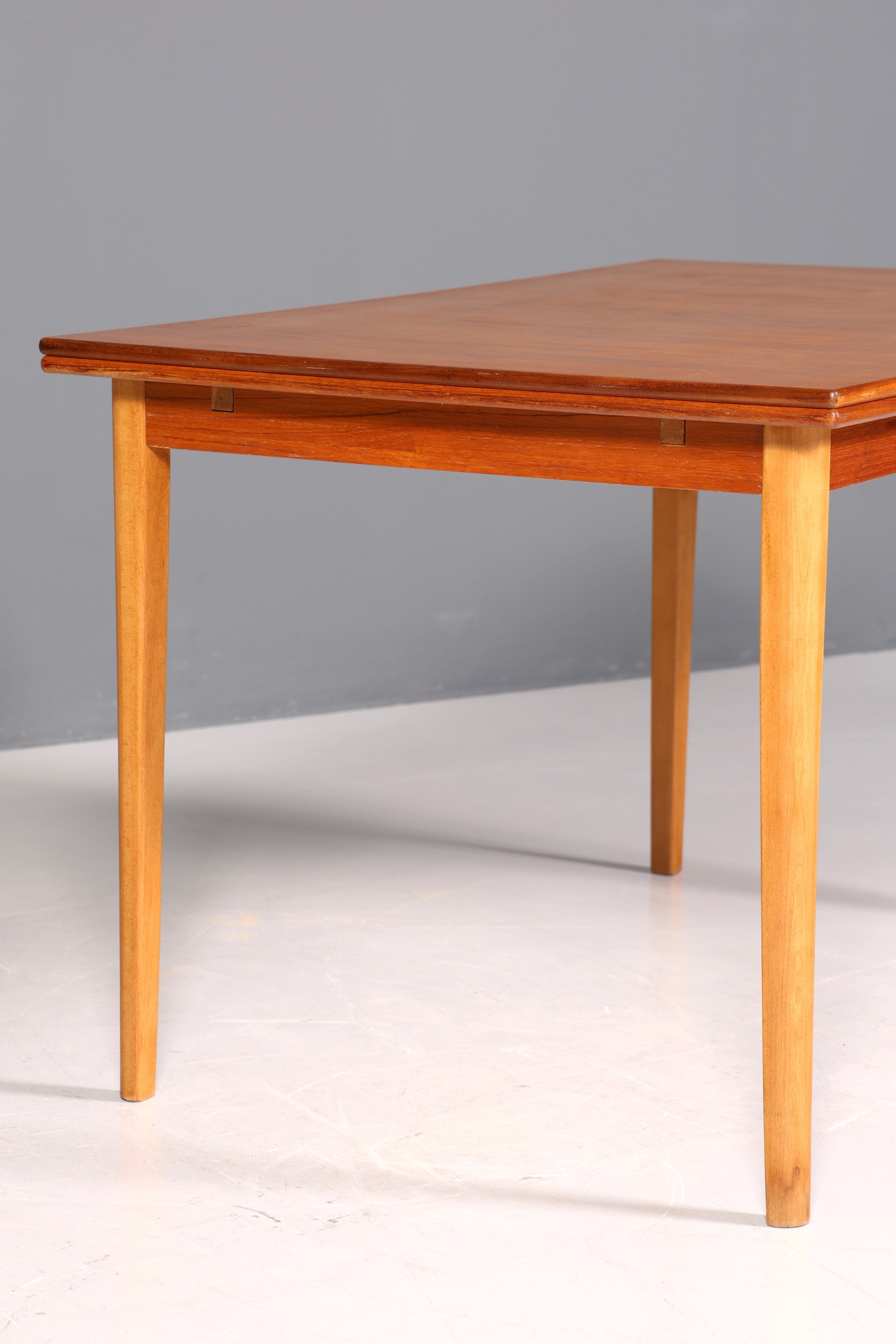 Traumhafter Mid Century Tisch ausziehbar Danish Design Esstisch Vintage Küchentisch Esszimmer Tisch