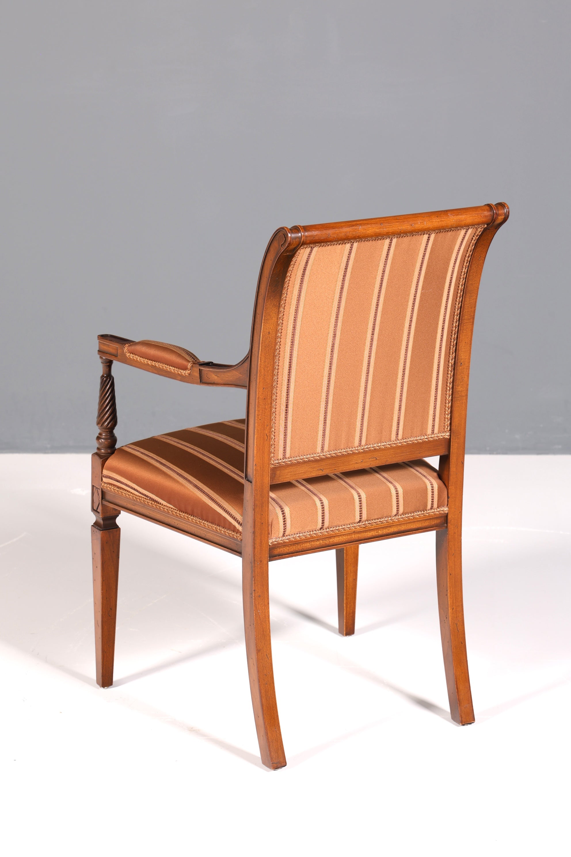 Wunderschöner Selva Stuhl Sekretär Armlehnen Stuhl Borghese Antik Stil Stuhl