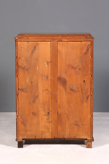 Schlichte Gründerzeit Kommode Jugendstil Antik Sideboard Schubladenkommode Chiffoniere Wäschekommode