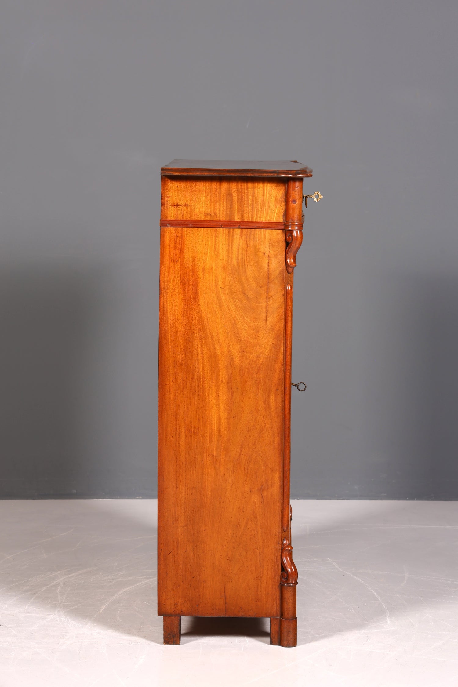 Traumhafter Louis Philippe Schrank um 1880 Gründerzeit Vertiko Highboard Schrank