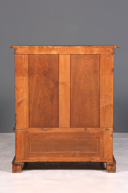 F899 Finish cm Traumhaftes Gründerzeit Vertiko Jugendstil Schrank Antik Highboard Kommode