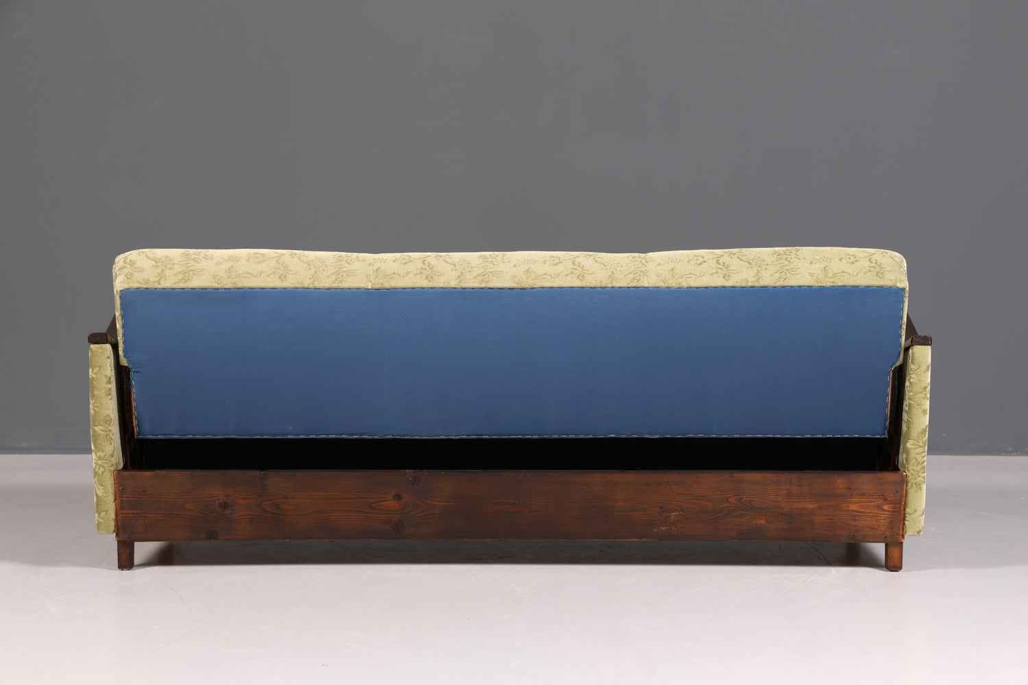 Wunderschönes Chippendale Sofa Barock Stil Wiener Geflecht Schlafsofa 3-Sitzer Couch Gästebett