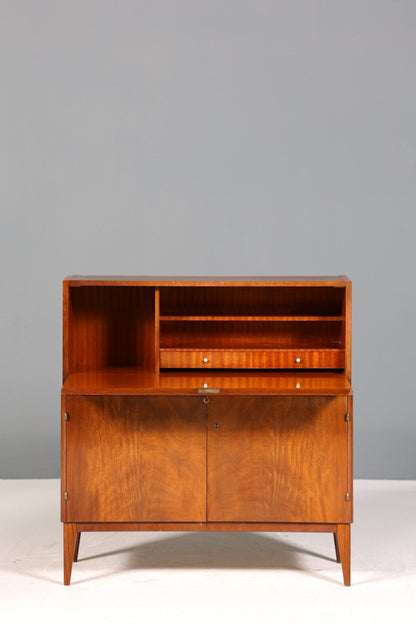 Traumhafter Mid Century Schrank Retro Bücherregal Vintage Barschrank Regal Sekretär 60er Jahre