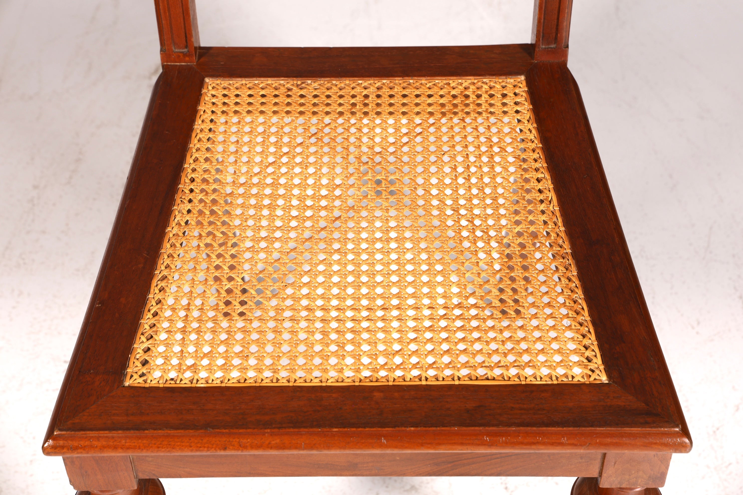 Stilvoller Gründerzeit Stuhl Antik Korbgeflecht Schreibtisch Stuhl Sekretär Stuhl Antik Küchenstuhl 1 von 2