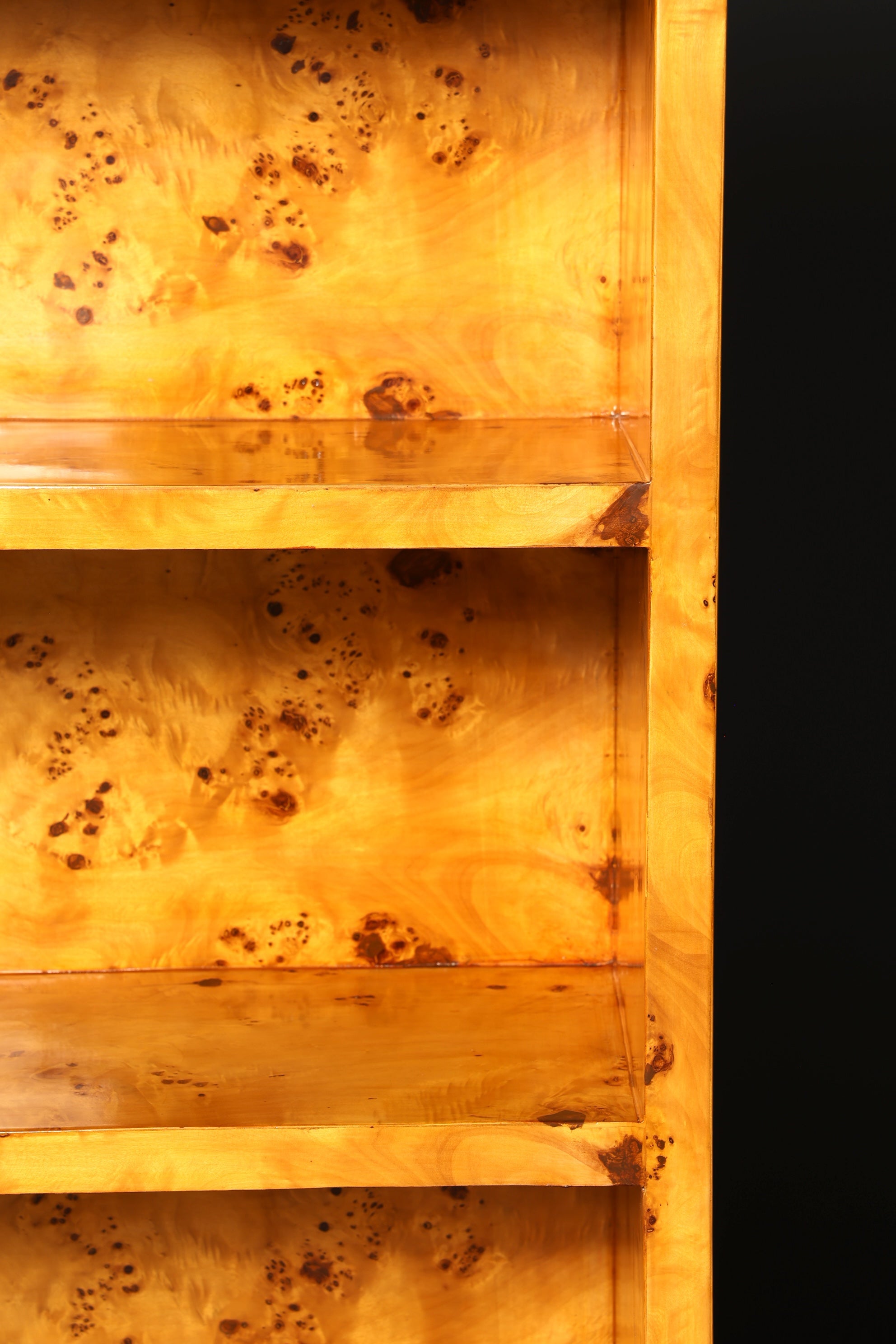 Wunderschönes Art Deco Stil Bücherregal Kult Regal Bookshelf Buchablage Regal Bibliothek