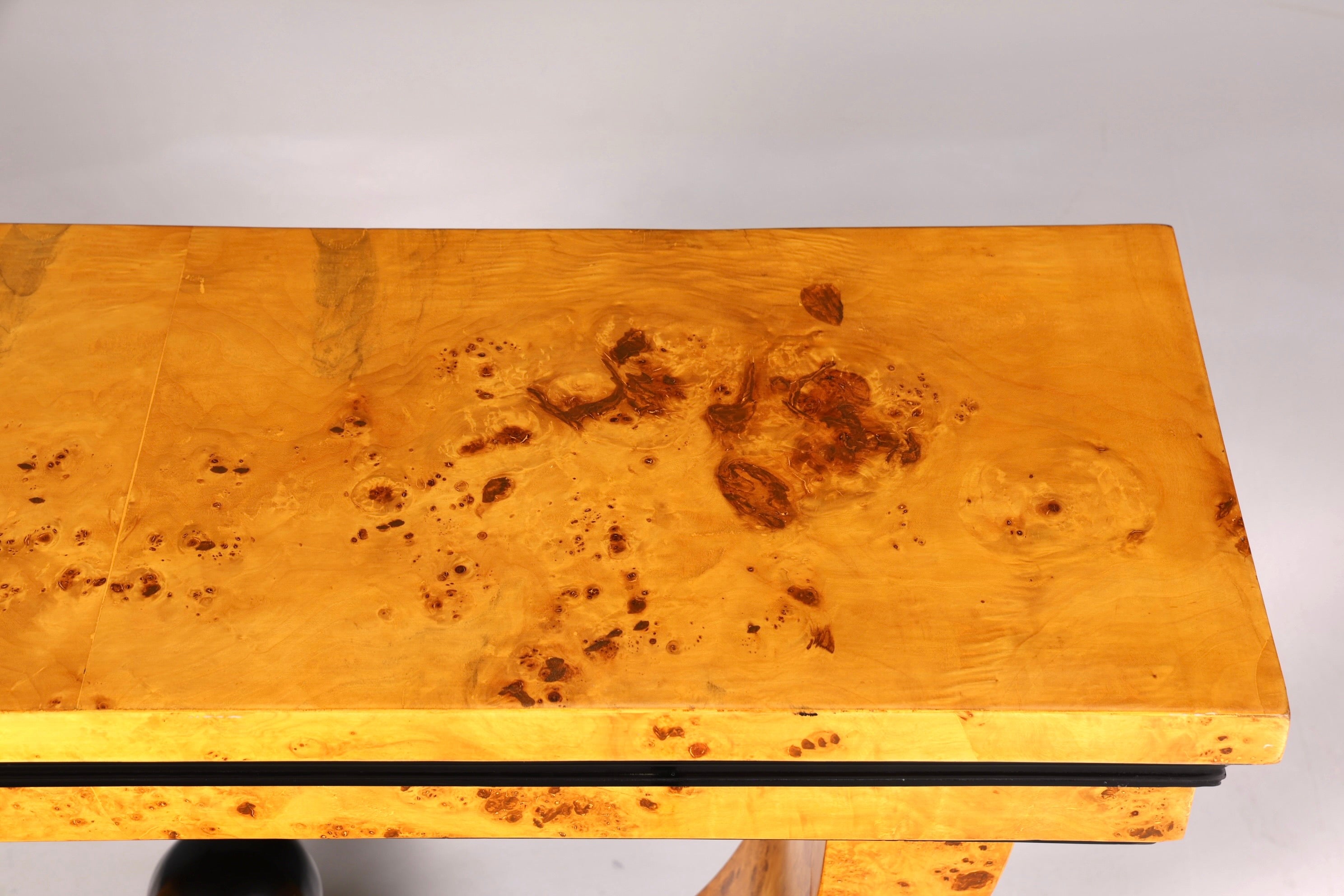 Wunderschöne Art Deco Stil Wandkonsole Flur Ablagetisch Birke Biedermeier Konsole Tisch