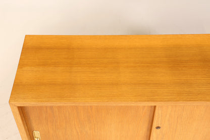 Wunderschöne Mid Century Kommode Vintage Schiebetür WB Schrank 60er Jahre 1 von 4
