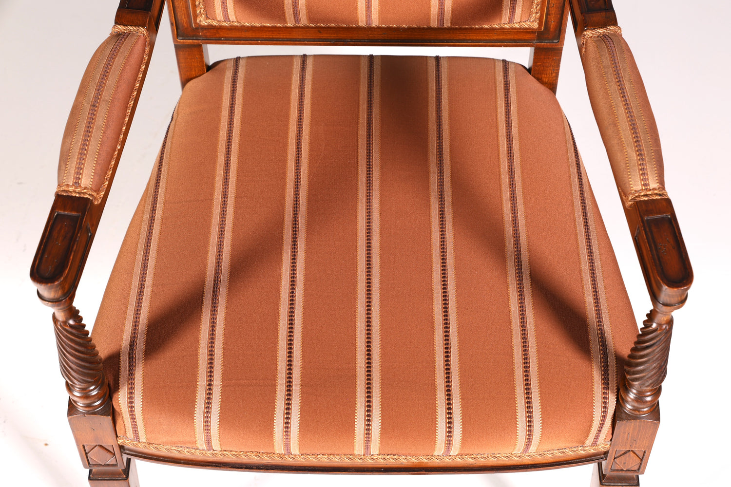 Wunderschöner Selva Stuhl Sekretär Armlehnen Stuhl Borghese Antik Stil Stuhl