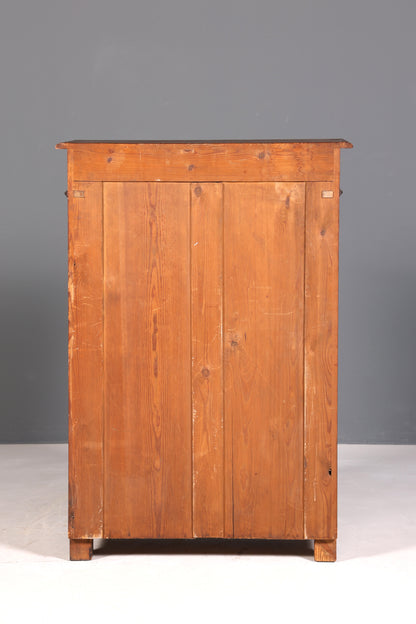 Traumhaftes Gründerzeit Vertiko Jugendstil Schrank Antik Highboard Kommode