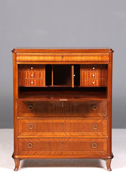 Wunderschöner Sekretär im Antik Stil Büro Kommode Art Deco Stil 50s Vertiko Schreibkommode Kommode