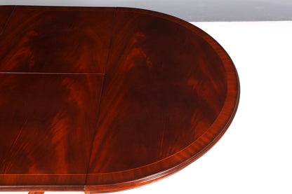 Wunderschöner Original Heldense Tisch ausziehbarer Esstisch Mahagoni Englischer Antik Stil 60s Küchentisch