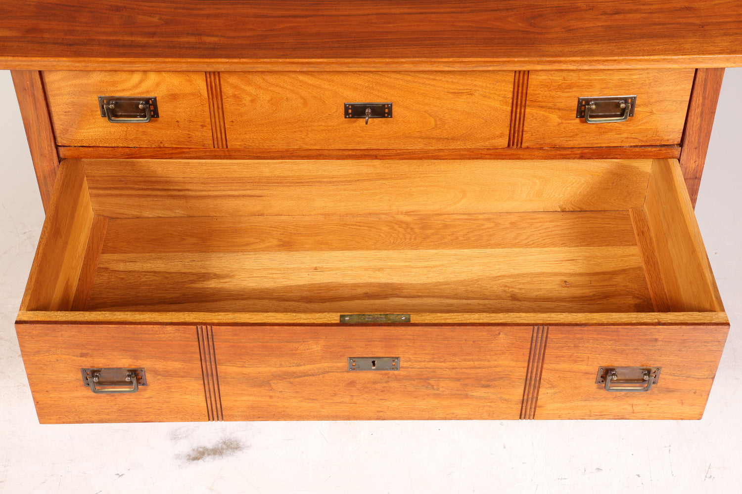 Traumhaftes Jugendstil Sideboard Antik Eiche Kredenz Schrank Buffet Anrichte Schubladenkommode