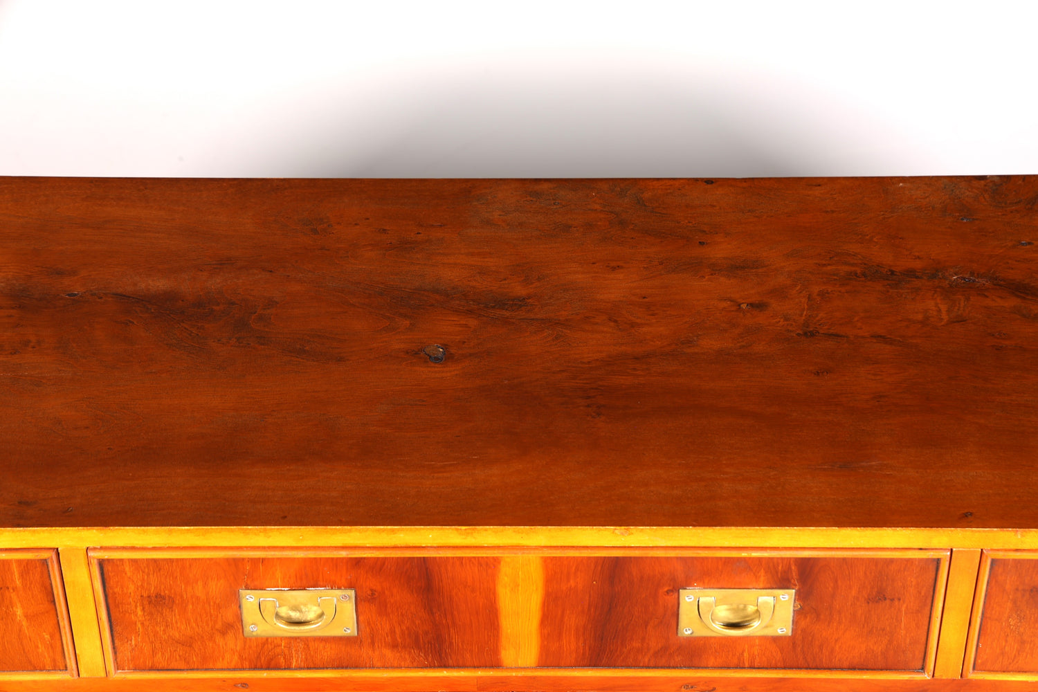 Traumhaftes XXL Maritim Sideboard Englische Schiffs Kommode Englisch Antik Schrank Military Chest