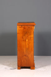 Stilvoller Biedermeier Sekretär Vertiko Louis Philippe  Kommode Schubladenkommode