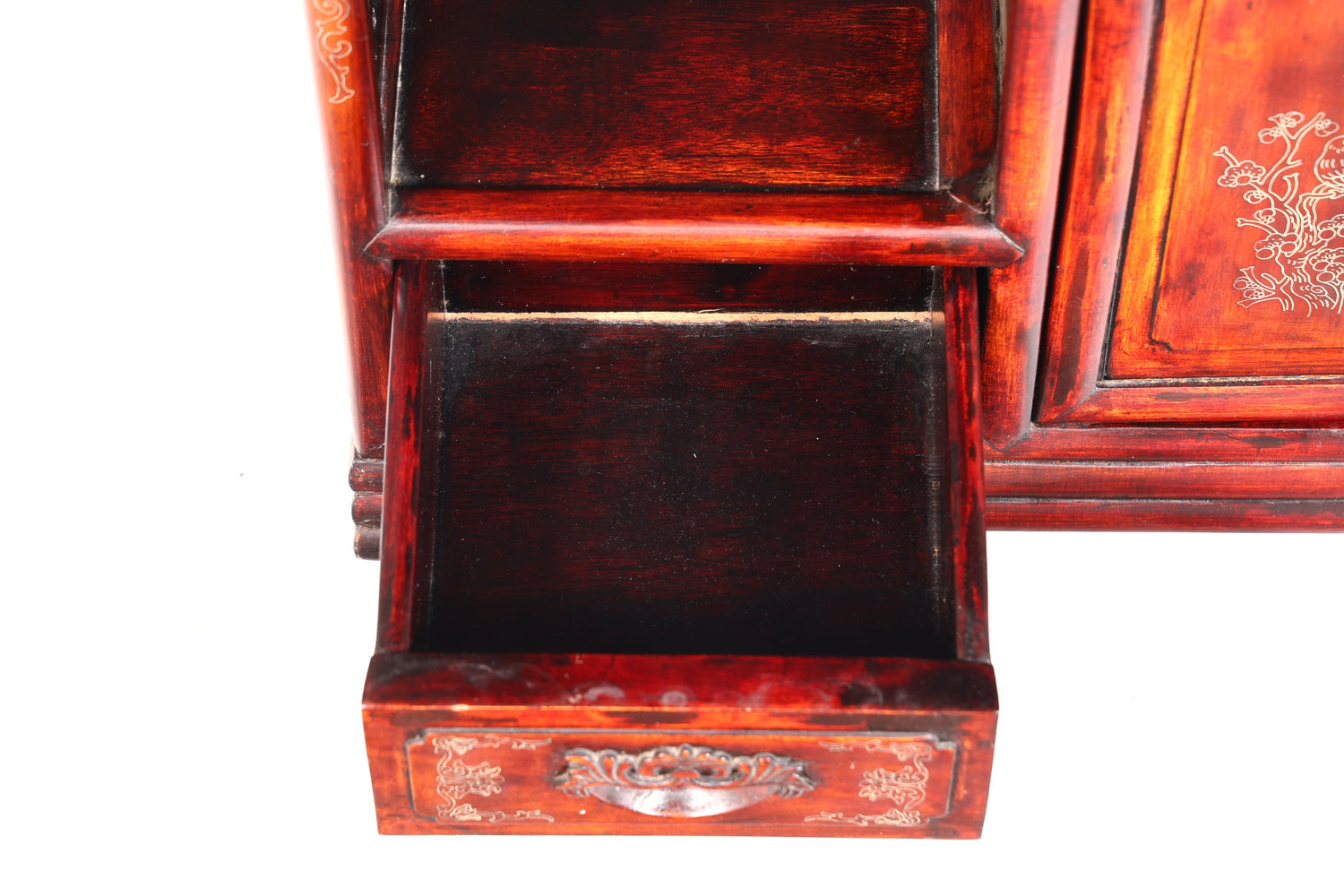 Wunderschönes kunstvolles Chinesisches Regal China Bücherregal Etagere Asia Buchablage