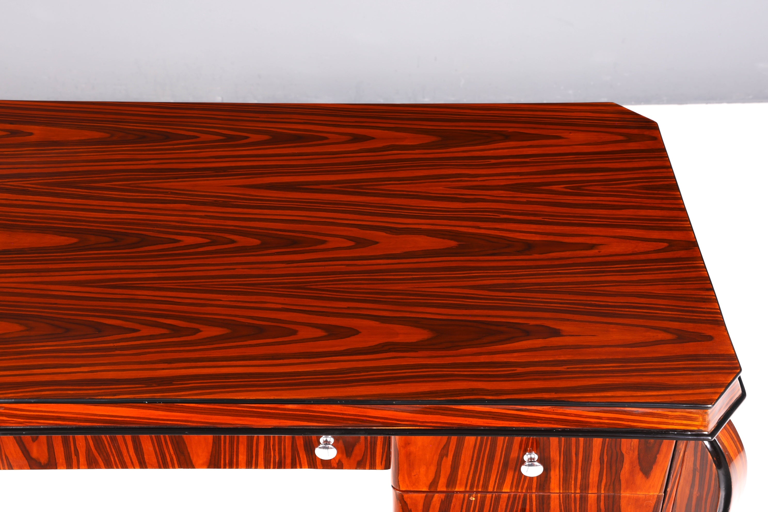 Wunderschöner Art Deco Stil Schreibtisch Bürotisch Antik Stil Office Desk