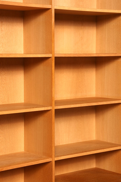 F894 Finish Traumhaftes Mid Century Regal echt Holz Schrank Danish Design Retro Kommode Vintage Bücherregal 60er Jahre