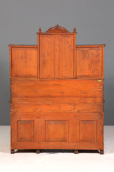 Beeindruckender Louis Philippe Sekretär Antik Rollladen Sekretär Schreibtisch Nussbaum Aufsatzsekretär