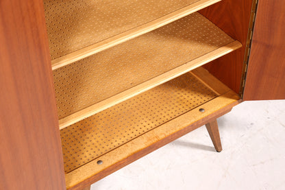 Wunderschöner Mid Century Schuhschrank Vintage Flurschrank Kommode
