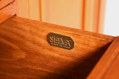 Traumhaftes Original Selva Bücherregal Antik Stil massiv Holz Regal Schrank Bibliothek