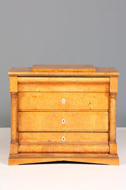 Wunderschöne Original Biedermeier Kommode Antik Sideboard Schubladenkommode um 1860
