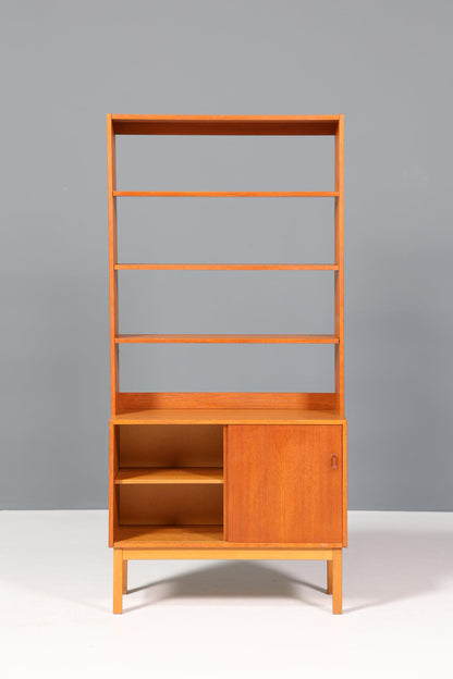 Schlichtes Mid Century Regal &quot;Made in Denmark&quot; Schrank Vintage Bücherregal Danish Design