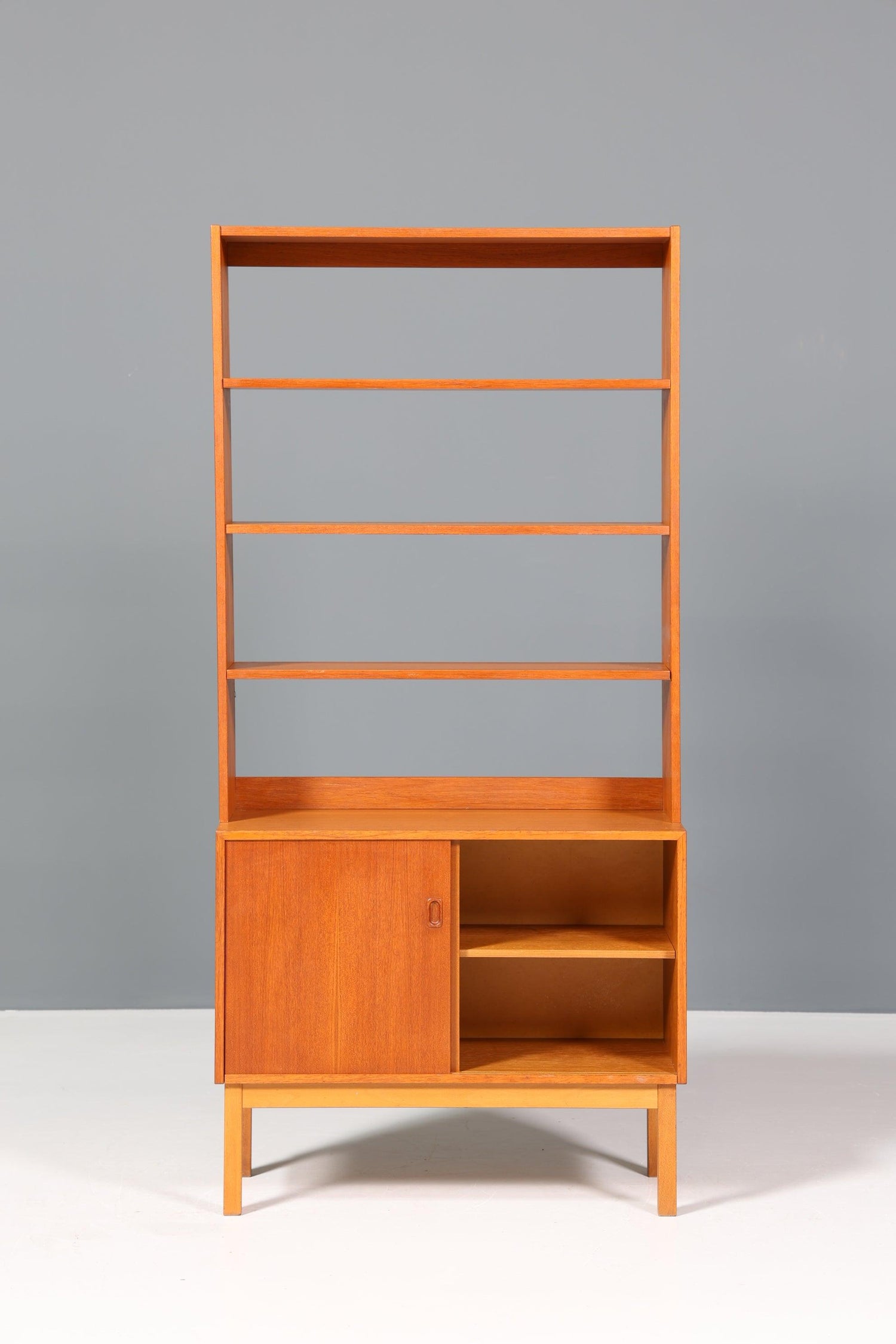 Schlichtes Mid Century Regal &quot;Made in Denmark&quot; Schrank Vintage Bücherregal Danish Design