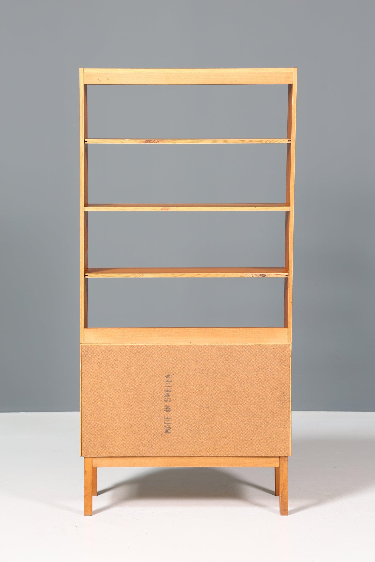 Schlichtes Mid Century Regal &quot;Made in Denmark&quot; Schrank Vintage Bücherregal Danish Design