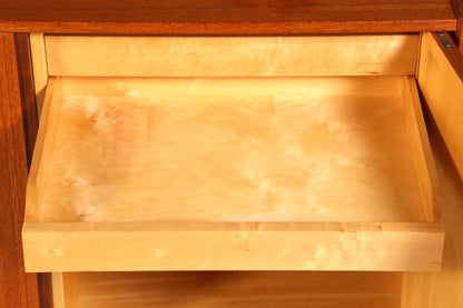 Wunderschönes Mid Century Sideboard Teak Holz Schrank Büro Kommode Highboard 60er Jahre