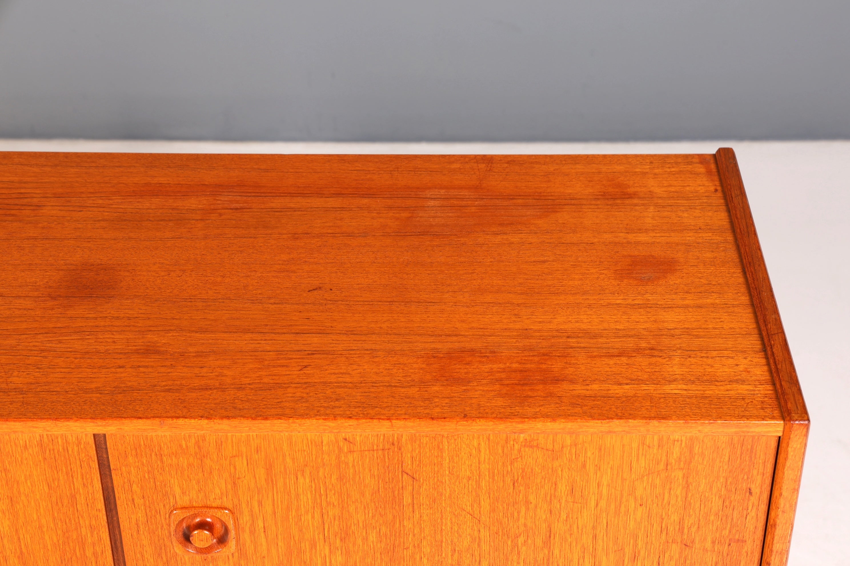 Wunderschönes Mid Century Sideboard Teak Holz Schrank Büro Kommode Highboard 60er Jahre
