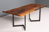 Beeindruckender Epoxidharz Tisch 200-90cm Nussbaum Esszimmer Tisch River Table Küchentisch