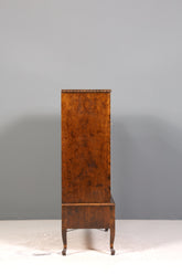 Stilvoller Chippendale Schrank Barock Stil Vertiko Highboard Antik 50s 60s Kommode