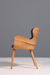 Wunderschöner Stuhl "León Blue" im Chesterfield Stil Armlehnstuhl Esszimmerstuhl Küchenstuhl Bürostuhl