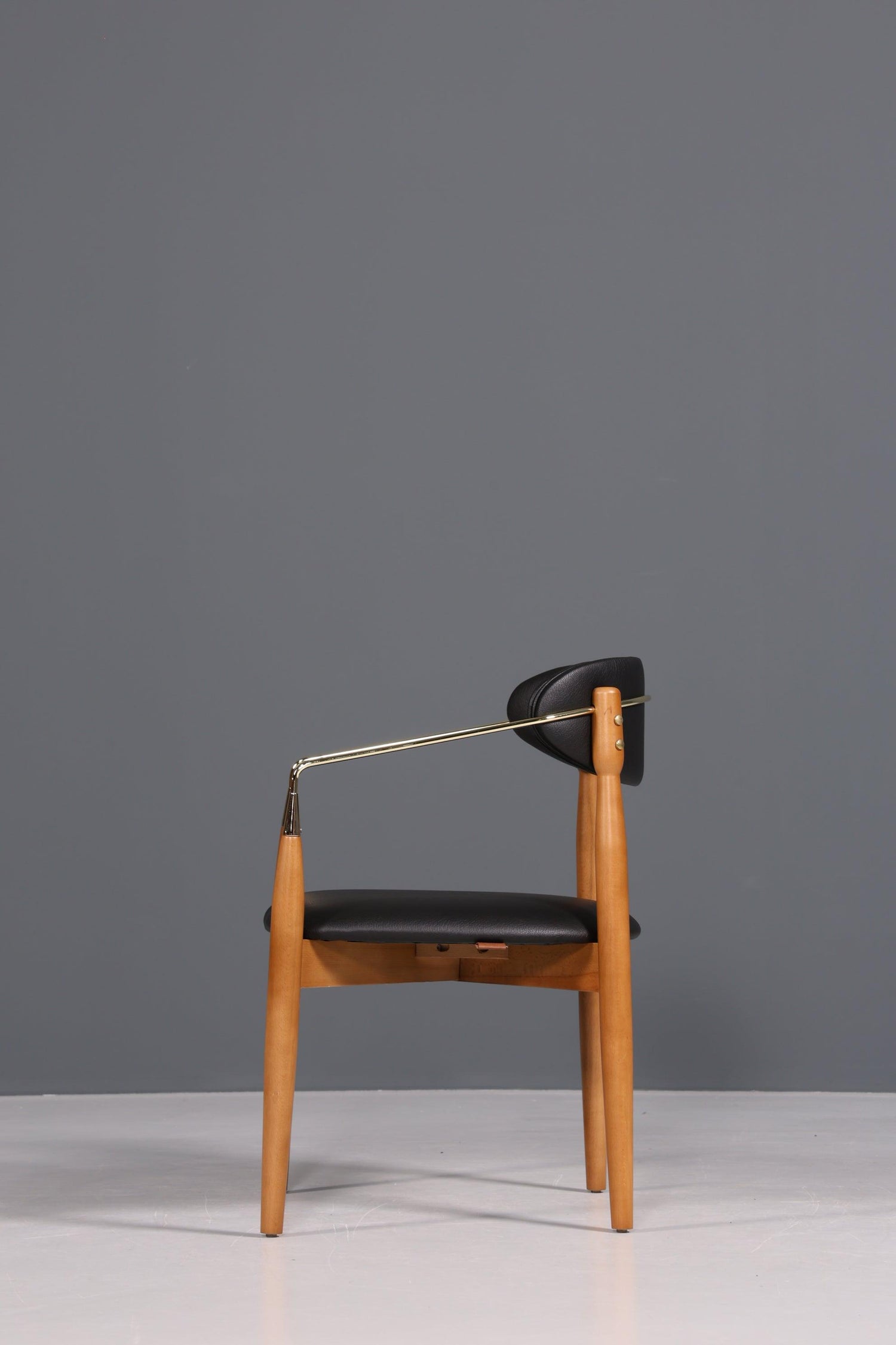 Edler Design Armlehnstuhl Lounge Sessel Dining Chair Brown