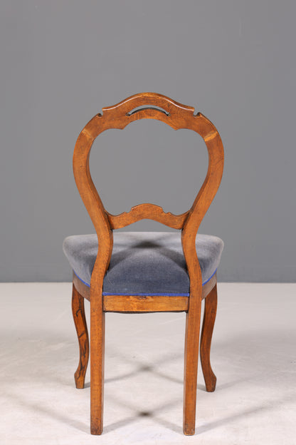Traumhafter Louis Philippe um 1880 Biedermeier Stuhl Antik Sekretär Stuhl