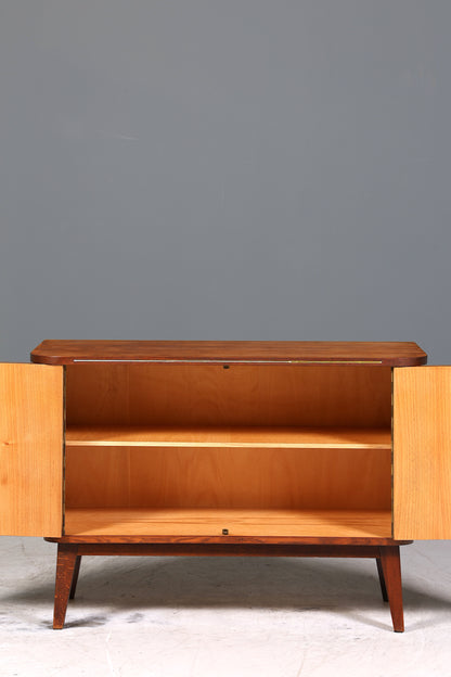 Schlichter Mid Century Schrank Vintage Retro Kommode TV Schrank Flurkommode