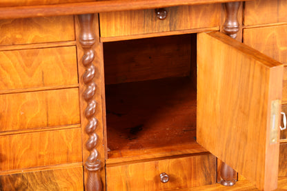 Traumhafter Louis Philippe Sekretär um 1880 Gründerzeit Antik Schrank Chiffoniere