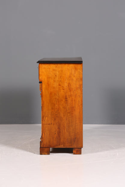 Wunderschöne Gründerzeit Kommode Jugendstil Vertiko Antik Kommode Schubladenkommode