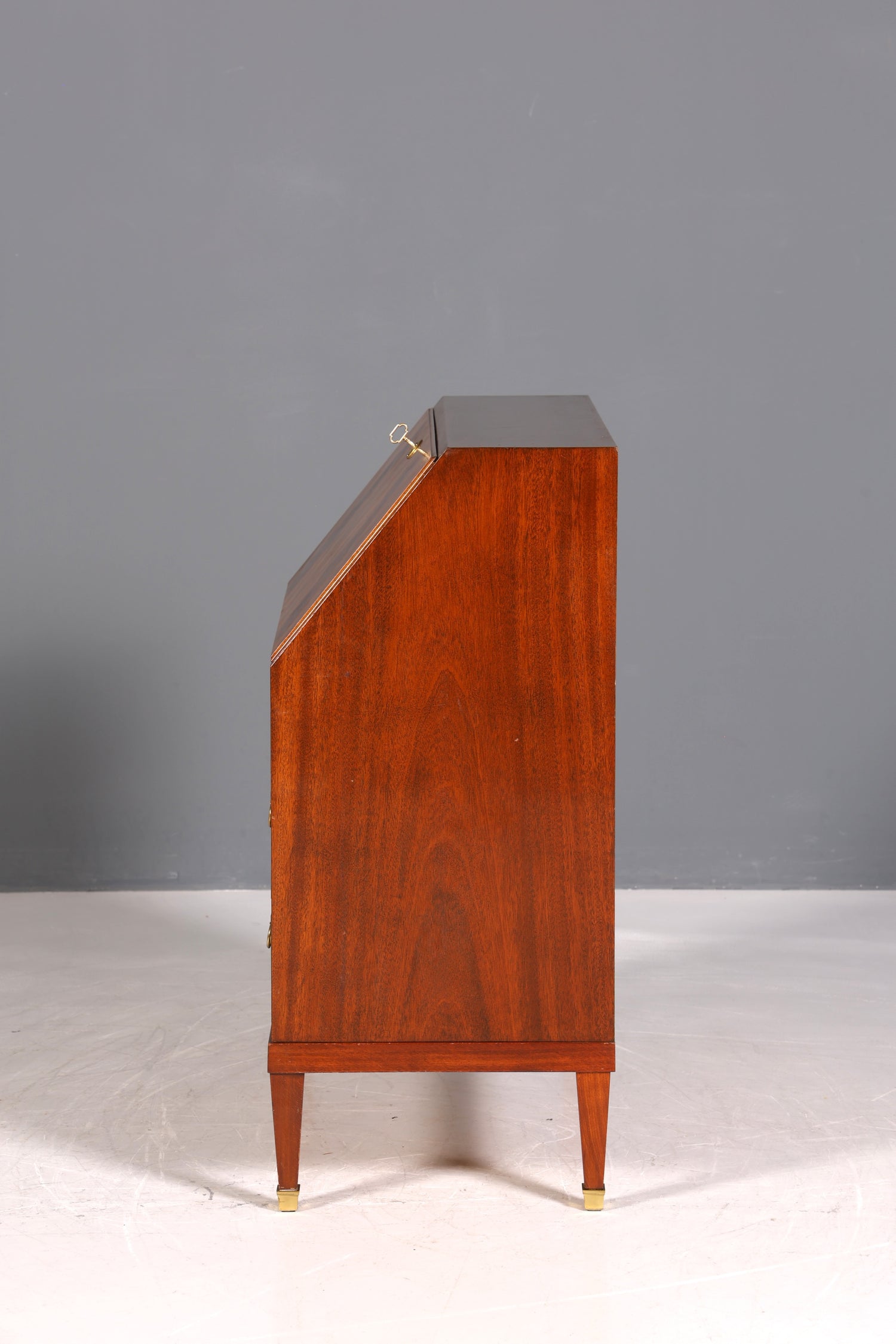 Stilvoller Sekretär im Englischen Stil Büro Kommode Schreibkommode Sekretär Kommode