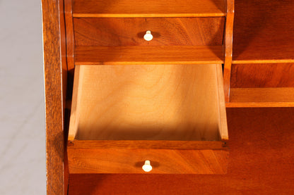 Stilvoller Sekretär im Englischen Stil Büro Kommode Schreibkommode Sekretär Kommode