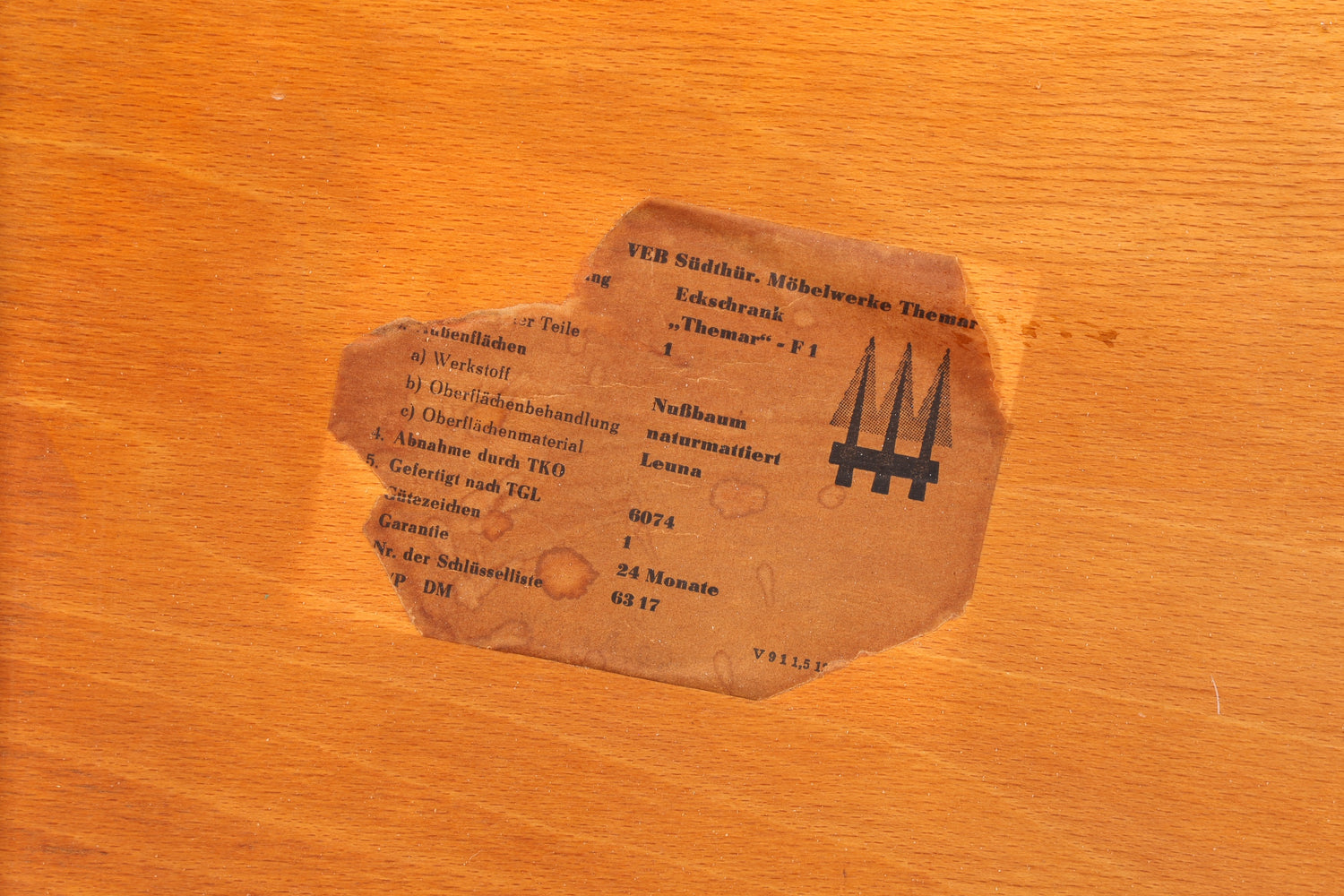 Wunderschöne Mid Century Eckkommode Vintage Schrank 60er Jahre Kommode