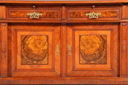 Wunderschöner Gründerzeit Schrank Antik echt Holz Sideboard um 1890 Kommode Anrichte