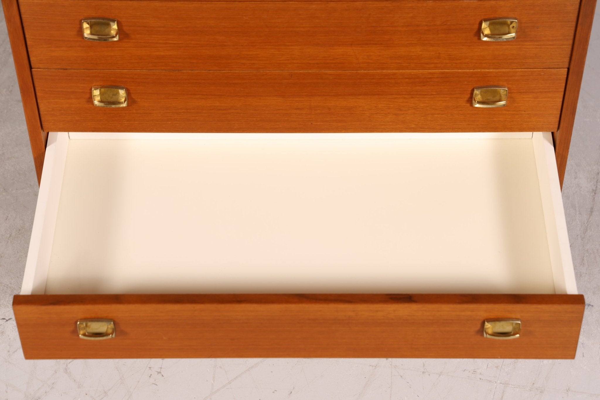 Wunderschöne Mid Century Kommode Teak Holz Sideboard Vintage Schubladen Kommode