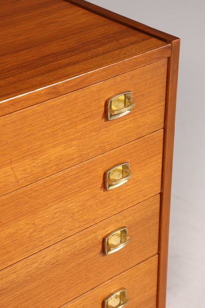 Wunderschöne Mid Century Kommode Teak Holz Sideboard Vintage Schubladen Kommode