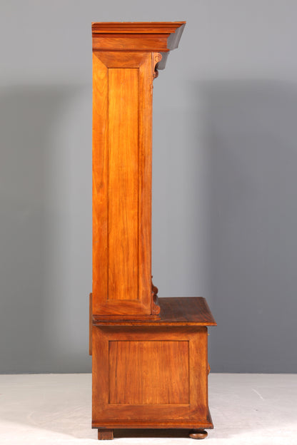 Traumhaftes Gründerzeit Bücherregal Jugendstil Regal um 1890 Antik Buchablage Bookshelf