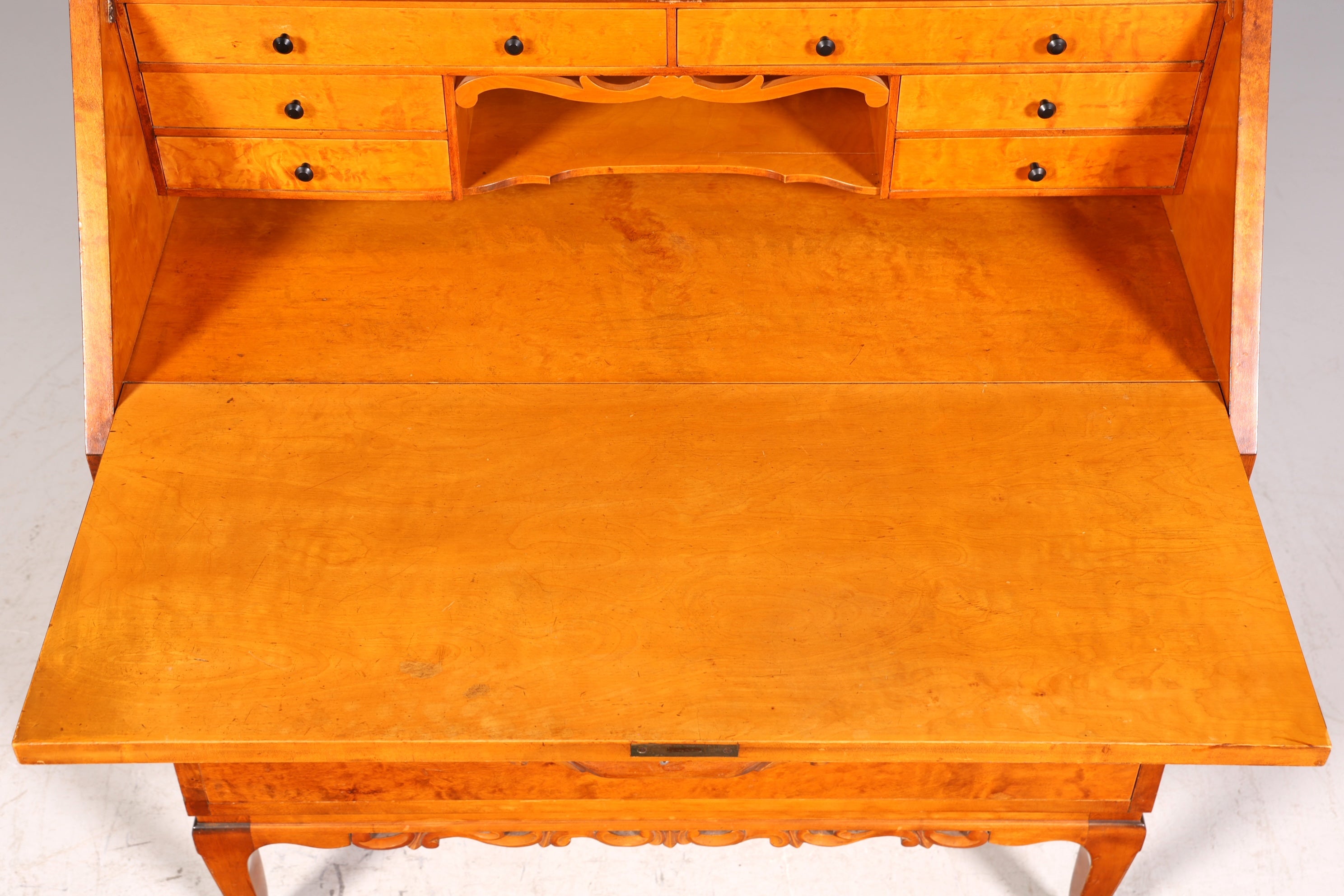 Wunderschöner Sekretär um 1930 Büro Kommode Kirschholz Sekretär Schreibtisch Kommode