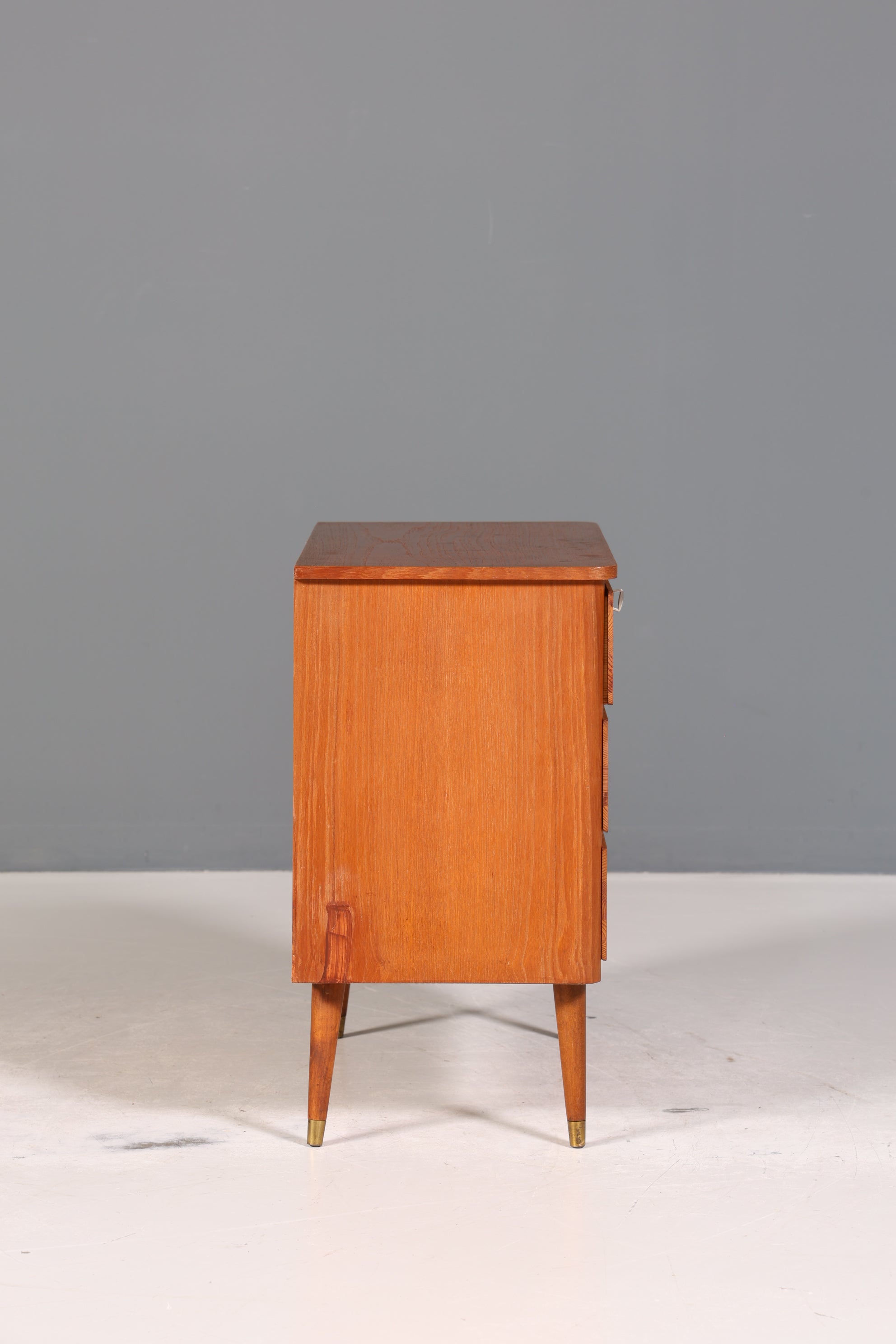 Traumhafte Mid Century Kommode Teak Holz Sideboard Vintage Schubladen Kommode
