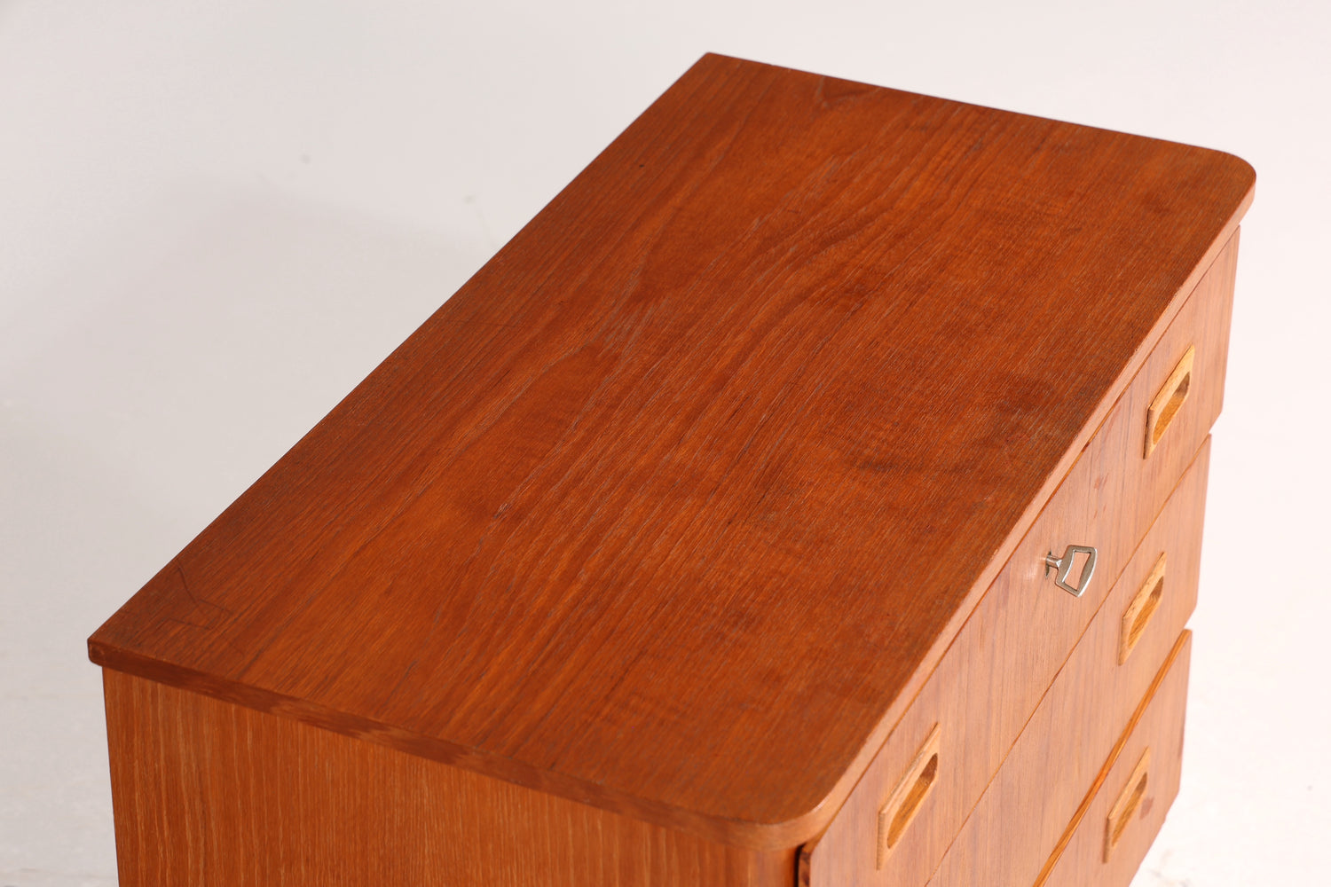Traumhafte Mid Century Kommode Teak Holz Sideboard Vintage Schubladen Kommode