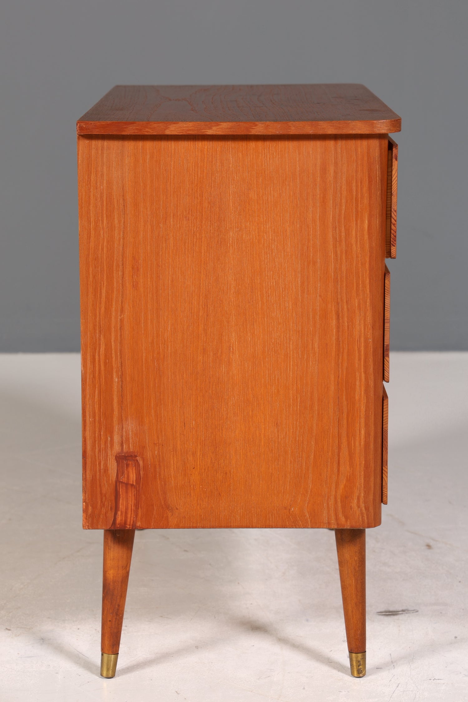 Traumhafte Mid Century Kommode Teak Holz Sideboard Vintage Schubladen Kommode
