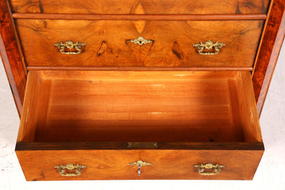 Wunderschöner Gründerzeit Sekretär Kommode Jugendstil Schubladenkommode Antik Vertiko